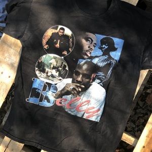 *SOLD*Men’s VTG 90s Belly Movie Tee DMX&Nas TEE